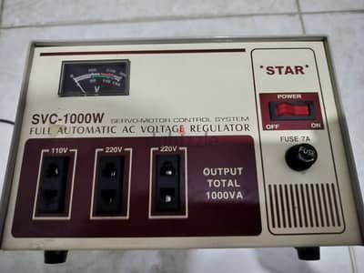 مثبت تيار استبليزر star svc -1000w