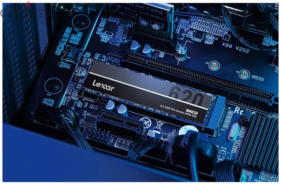 Lexar NM620 512GB SSD, M. 2 NVMe 3