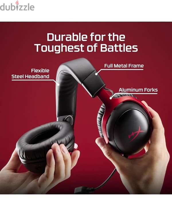 HyperX Cloud III – Wired Gaming Headset, PC, PS5, Xbox Series 1