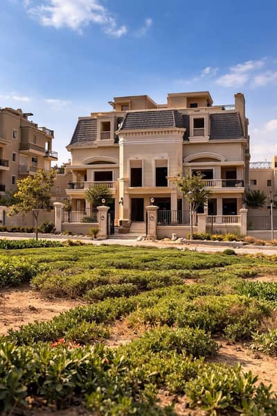 فيلا للبيع ( 5غرف) قريبة من النادى و جولف اريا فى كمبوند سراي القاهرة الجديدة بجوار مدينتي من شركة مدينة مصر للأسكان و التعمير