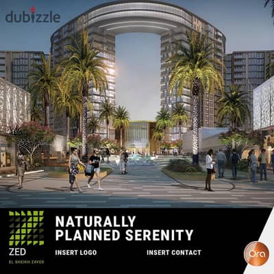 For sale: 135m² apartment in Zed Towers, Sheikh Zayed - first occupancy - immediate delivery at a special price, with kitchen and air conditioning   .