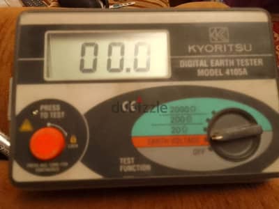 Kyoritsu earth tester جهاز قياس ارضي