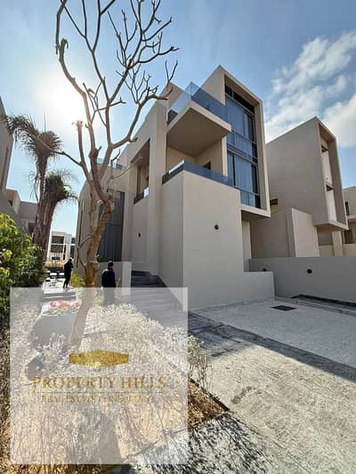 Villa for sale at the lowest price in the market with a prime view in an inhabited compound.