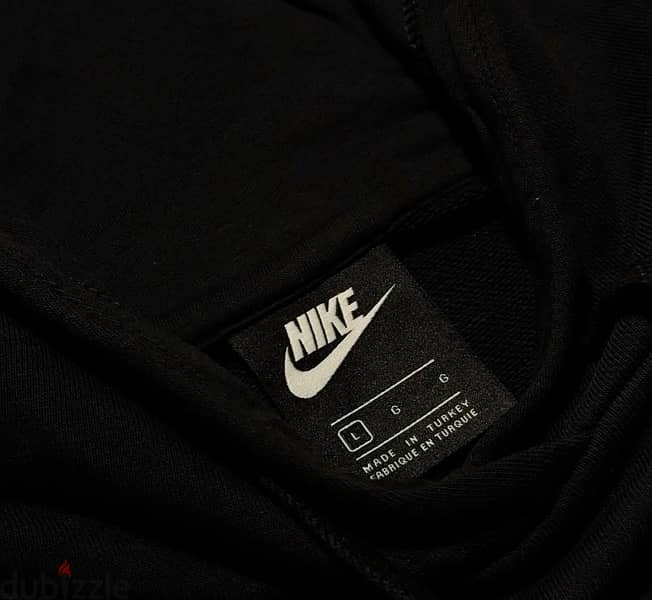 Nike small logo & spell out hoodie 5