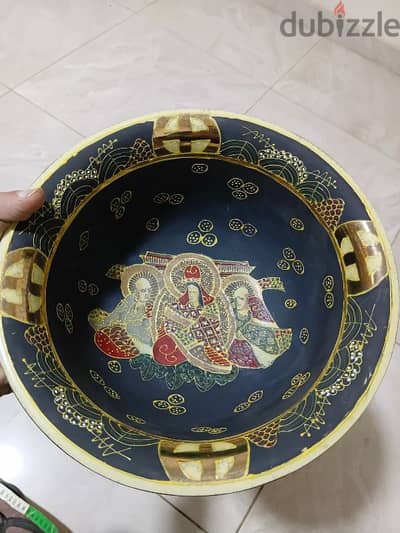 لعشاق الفكع التاريخيه satsuma moriage مذهب عيار ٢٤ و عرق اللؤلؤ