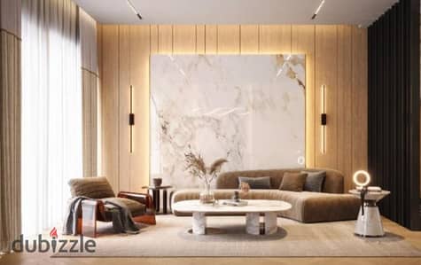 apartment  160  sqm for sale with a landscape view inside Rives Compound in the heart of New Zayed next to SODIC.