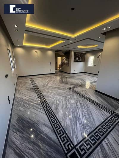 Luxury Villa For Sale Super Lux Ready To Move In Mivida - New Cairo