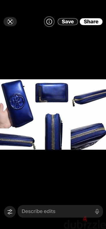 used guess indigo wallet 2