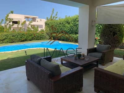 Chalet for sale in Hacienda Bay second row golf, facing North, private pool fully finished and furnished