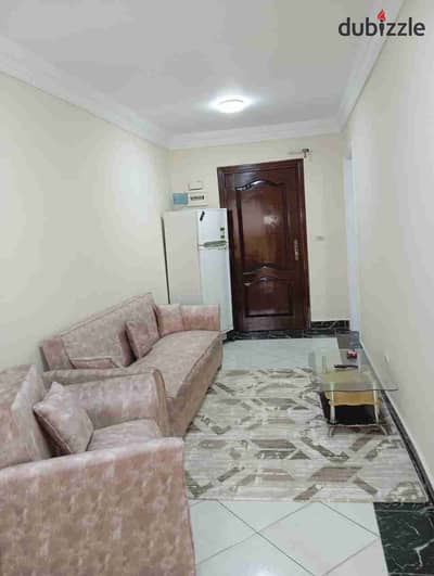 فرصة حقيقة شقة مفروشة للإيجار السنوى لمحبي السكن الراقى والخصوصية عالشارع خالد ابن الوليد الرئيسى