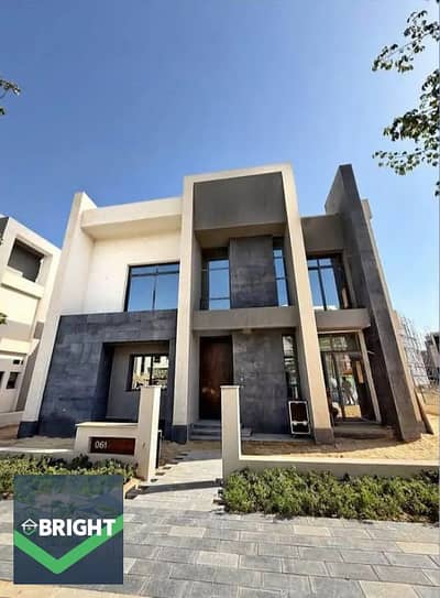 Exclusive Price with us! twin house villa 455m - 3bedrooms - prime location - very under market price in saada new cairo with best instalment