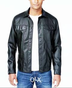 American rag leather on sale jacket