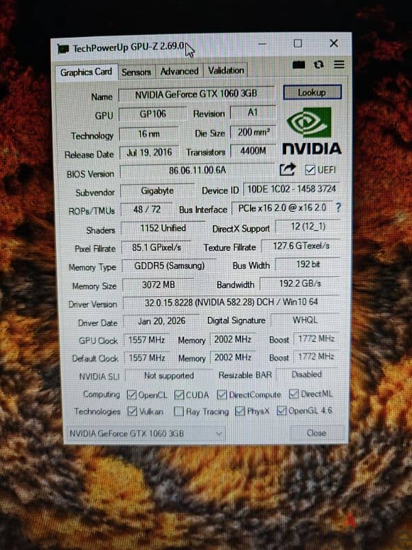 GTX 1060 3GB 7