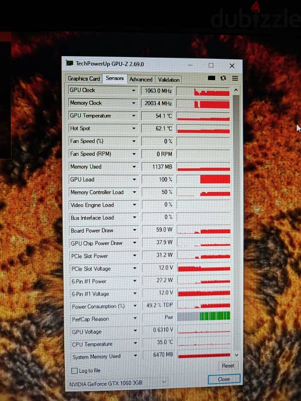 GTX 1060 3GB 8