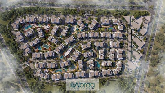 Two-bedroom apartment for sale in Seven Residence Compound, Harby, Hadayek El October, over 10 years.