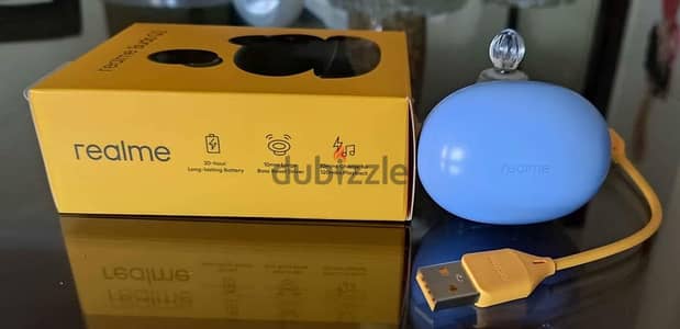 Original Realme Buds Q2 true wireless بالعلبة وحجتها كلها