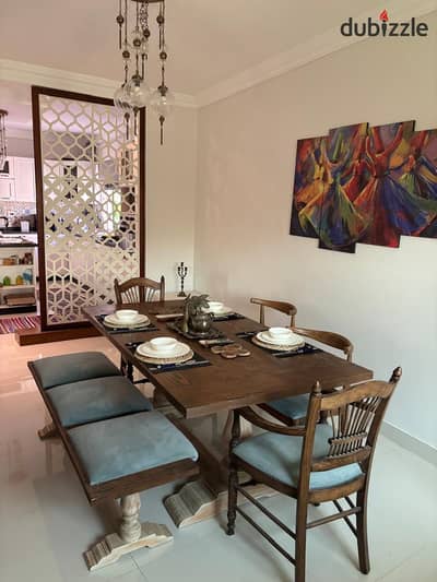 Luxury Furnished Duplex for Rent in Al Banafseg Buildings