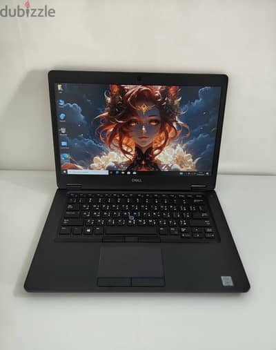 ‎لابتوب Dell Latitude 5490 Core i7 رام 8، وهارد 256 كيبورد مضيئة عربي