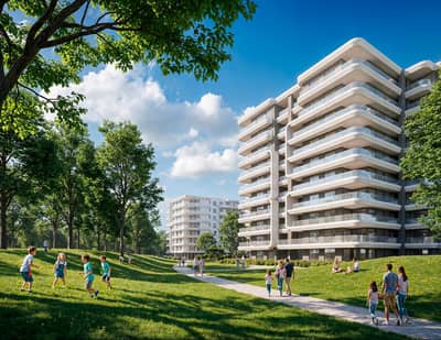 شقة مميزة متشطبة بالتقسيط علي 12 سنة بمقدم 50 الف في بادية بالم هيلز اكتوبر - Badya Palm Hills October