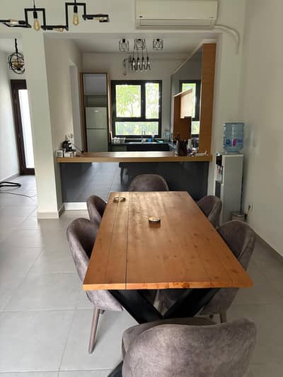 Ready Town House Furnished with Private Garden in Al Burouj