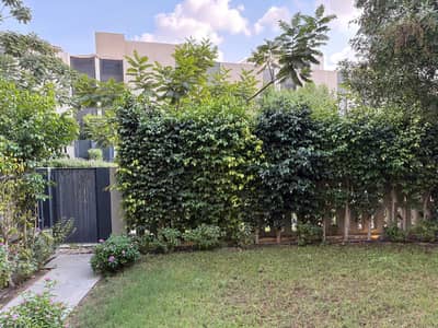 Ready Town House Furnished with Private Garden in Al Burouj