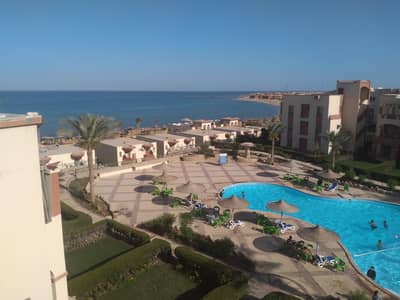شاليه للبيع – لاسيرينا الزعفرانة المرحلة الأولى – ثالث مبنى من البحر – موقع مميز