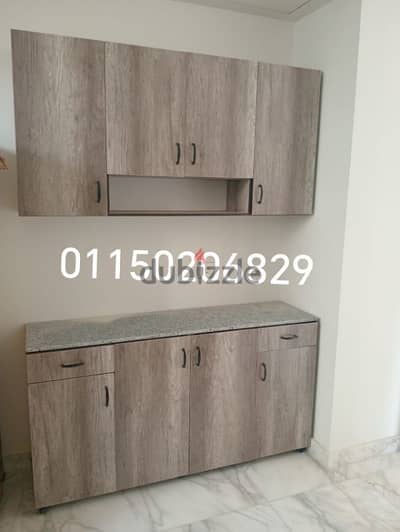 مطبخ مقاس 160سم ويوجد جميع المقسات والتسليم فوري
