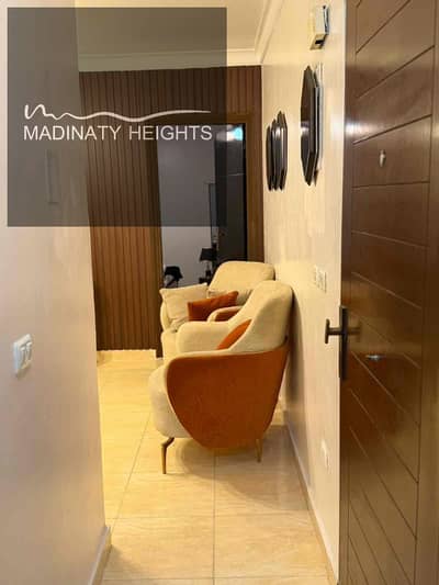 For rent furnished – a distinctive studio with a garden in the heart of Madinaty (rare location)