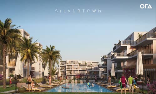 شاليه للبيع في The Cove داخل Silver Sands North Coast | غرف3 | 126م | متشطب بالتكييفات | مقدم 5%