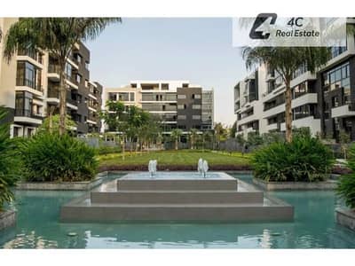 Apartment 229m for sale, 3 bedrooms, fully finished with air conditioners, at the lowest price in the market, in Waterway the View, Fifth Settlement