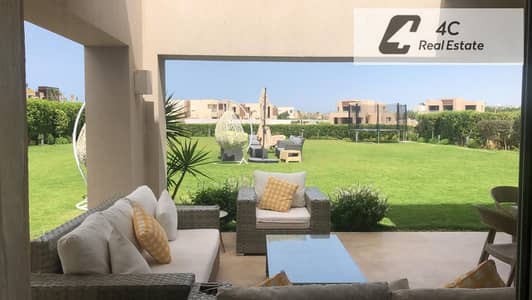 فيلا مستقلة متشطبه بالتكييفات  فيو دايركت علي الاجون للبيع في هاسيندا باي  Hacienda Bay – الساحل الشمالي