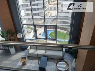 للبيع باقل سعر ف الماركت شقه 161متر بكمبوند bloom feilds المستقبل سيتي بتقسيمه مميزه prime location