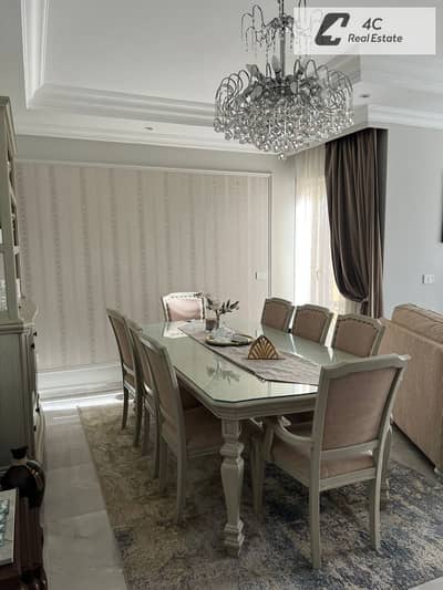 For sale at the lowest price, slightly negotiable: an ultra-super-lux finished apartment, ready for immediate occupancy, with an open view in Mountain