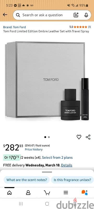 TOM FORD MEN'S FRAGRANCE