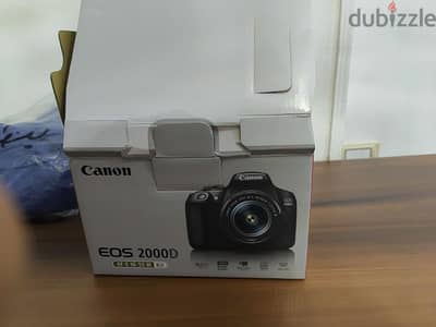 للبيع كاميرا Canon 2000D جديده زيرو شاتر بالضمان