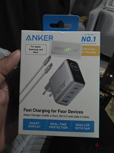 anker 140 w 4 ports charger