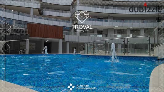 A 177 m Unit for sale, ready for immediate occupancy, is available inTroval Mall in the heart of Sadat City , For 3 Years installment