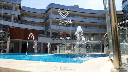 A 55 m Unit for sale, ready for immediate occupancy, is available inTroval Mall in the heart of Sadat City , For 3 Years installment