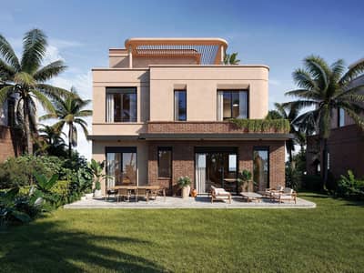Town-Villa in New Cairo, View Landscape, 10 Years