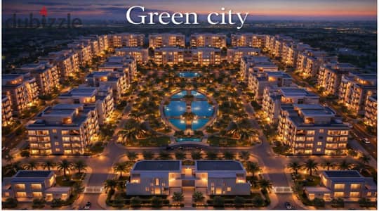 فرصة مميزة لامتلاك شقة داخل Green Ci  ty Compound في واحد من أفضل المواقع السكنية في Hadayek October.   الشقة بمساحة 166 متر مربع بتقسيم عملي مميز يضم