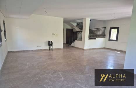 Villa for Rent in Mivida New Cairo Next  the American University Garden View, Strategically Located Inside a Prestigious Com