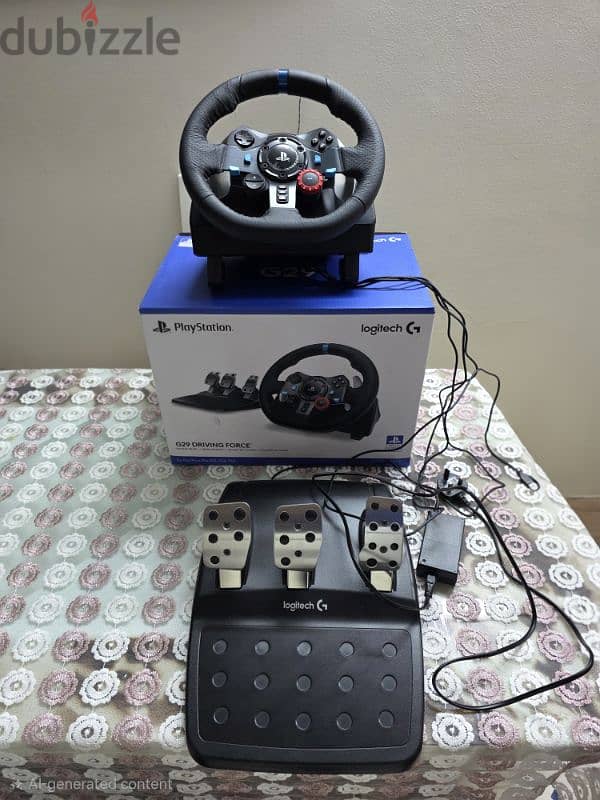 Logitech G29 Steering wheel + pedal 2