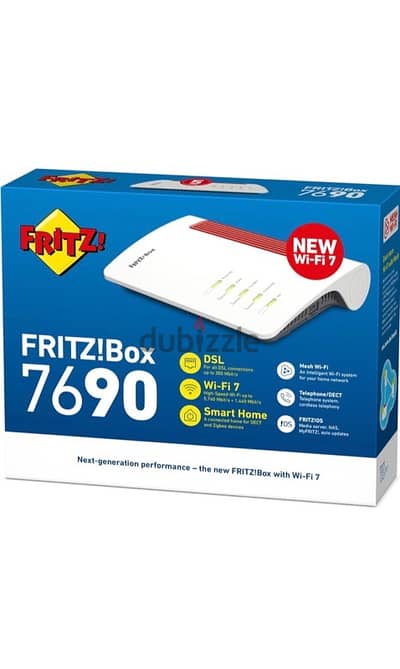 FritzBox 7690, Modem Router, Wi-Fi 7