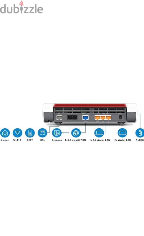 FritzBox 7690, Modem Router, Wi-Fi 7 2