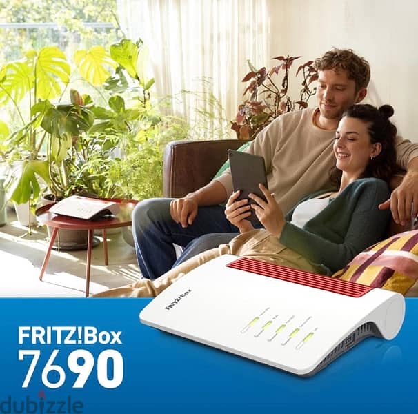 FritzBox 7690, Modem Router, Wi-Fi 7 3