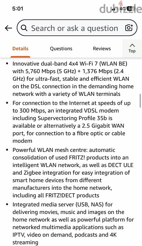 FritzBox 7690, Modem Router, Wi-Fi 7 8
