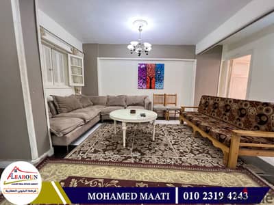 Furnished apartment in Smouha, the old Superjet next to Carrefour for monthly or daily rent, 95 meters