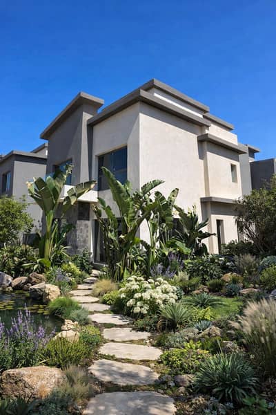 Ready to move with private garden&roof in creek town