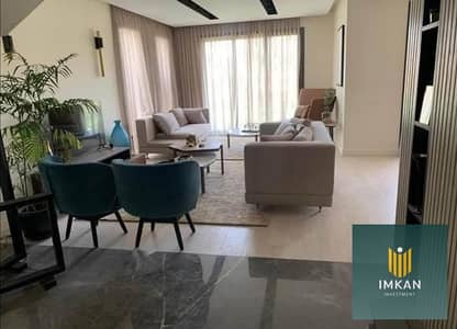 Apartment for sale in Fustat, ready to move in, finished, with a 7-year installment plan, featuring a distinctive sea view overlooking the landscape i