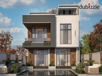 فيلا StandAlone بجوار ماونتن فيو Chellout park للبيع في زايد 305+200م جاردن في البوابه 1